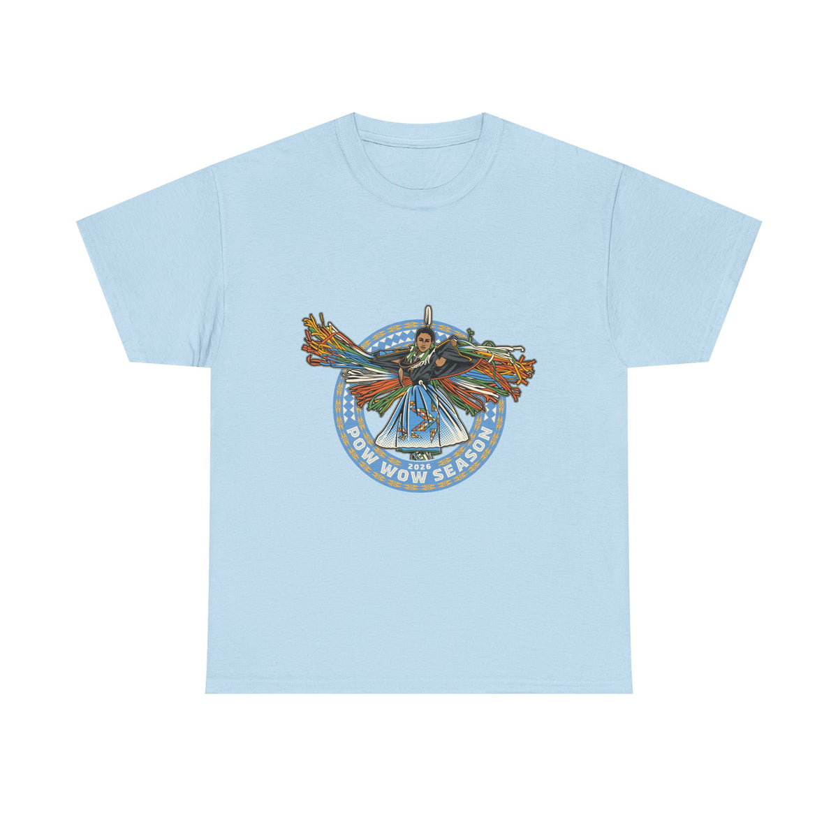 2026 Pow Wow Season Fancy Shawl T-Shirt