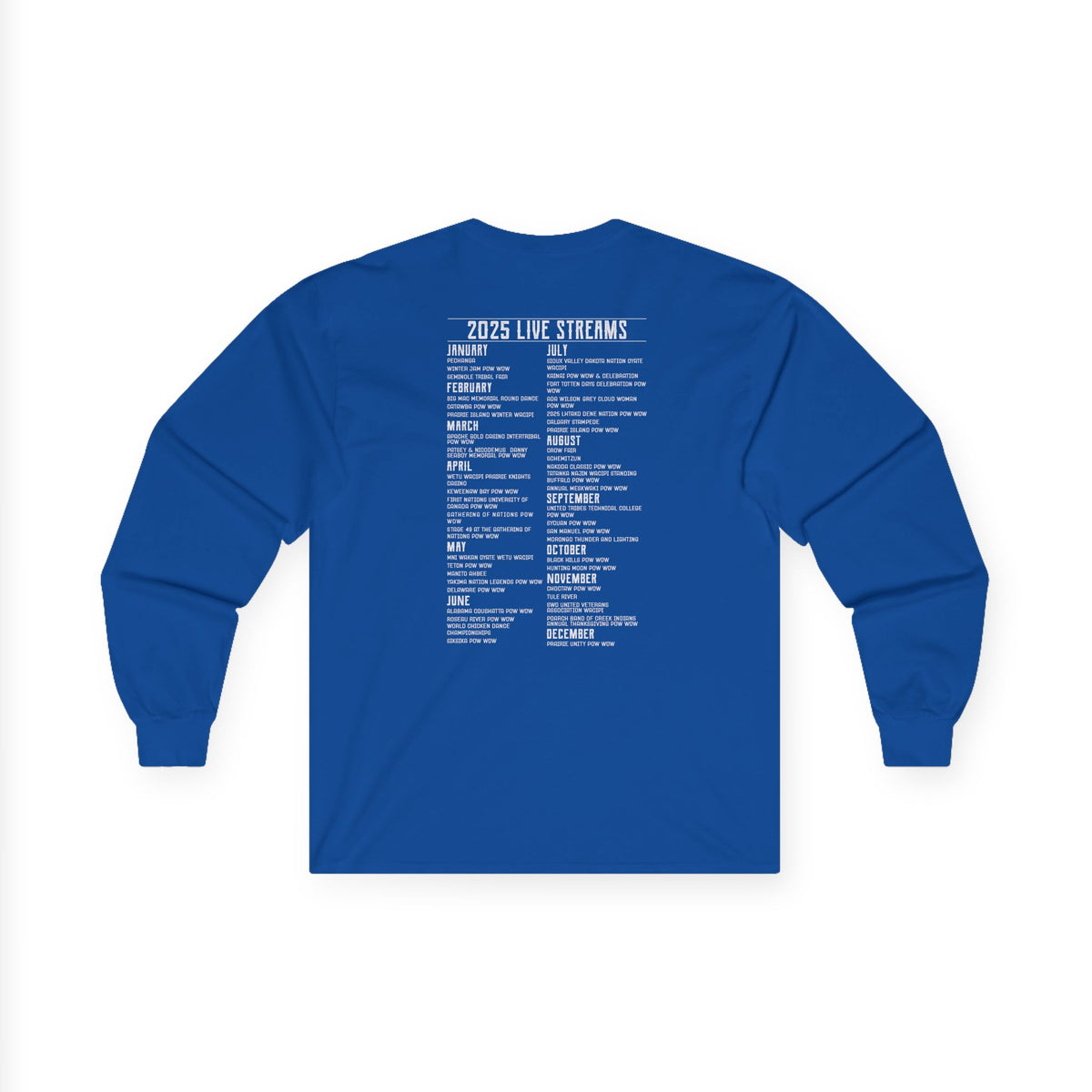 2025 Pow Wow Live Stream Tour Sweatshirt