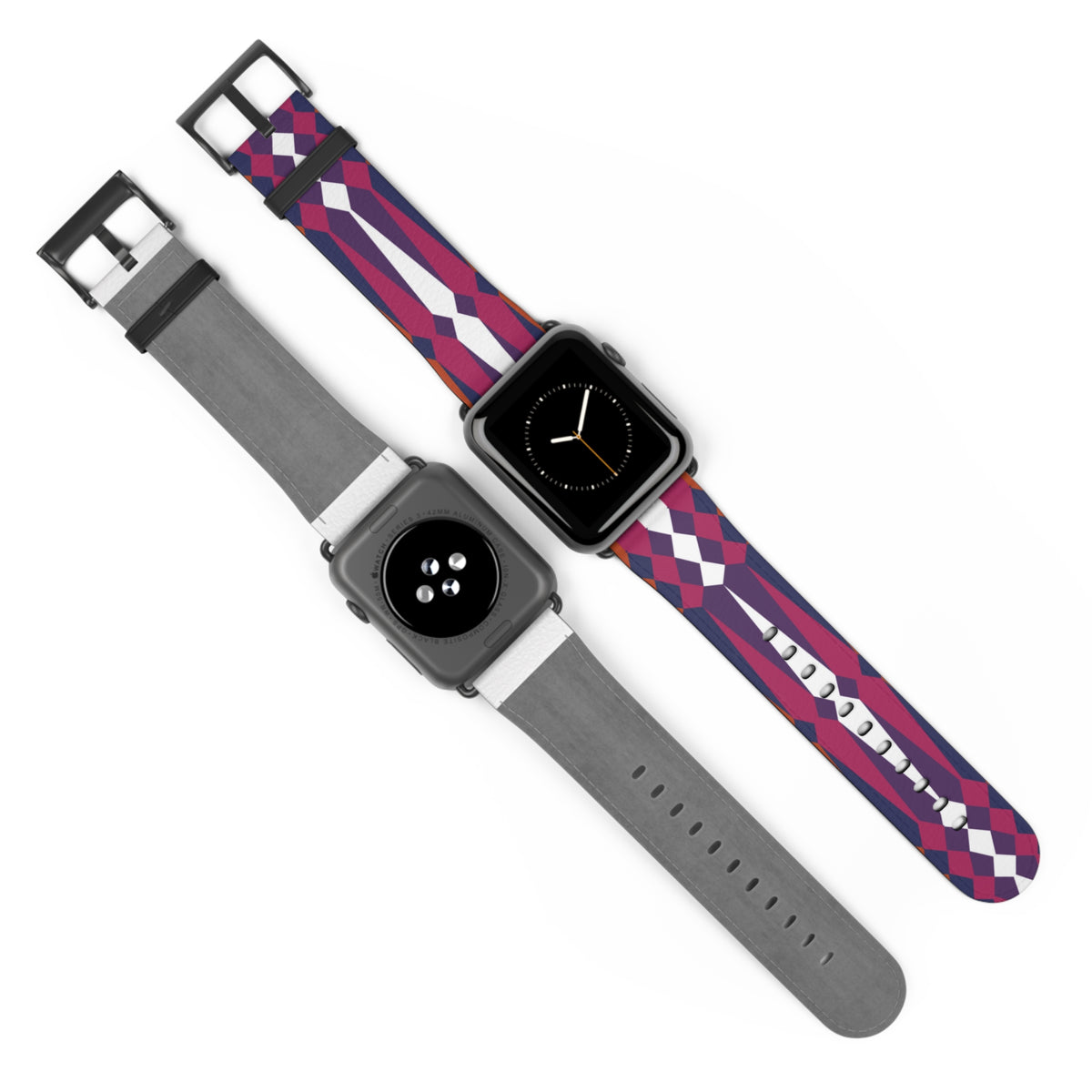 Ribbonwork Leather Apple Watch Band