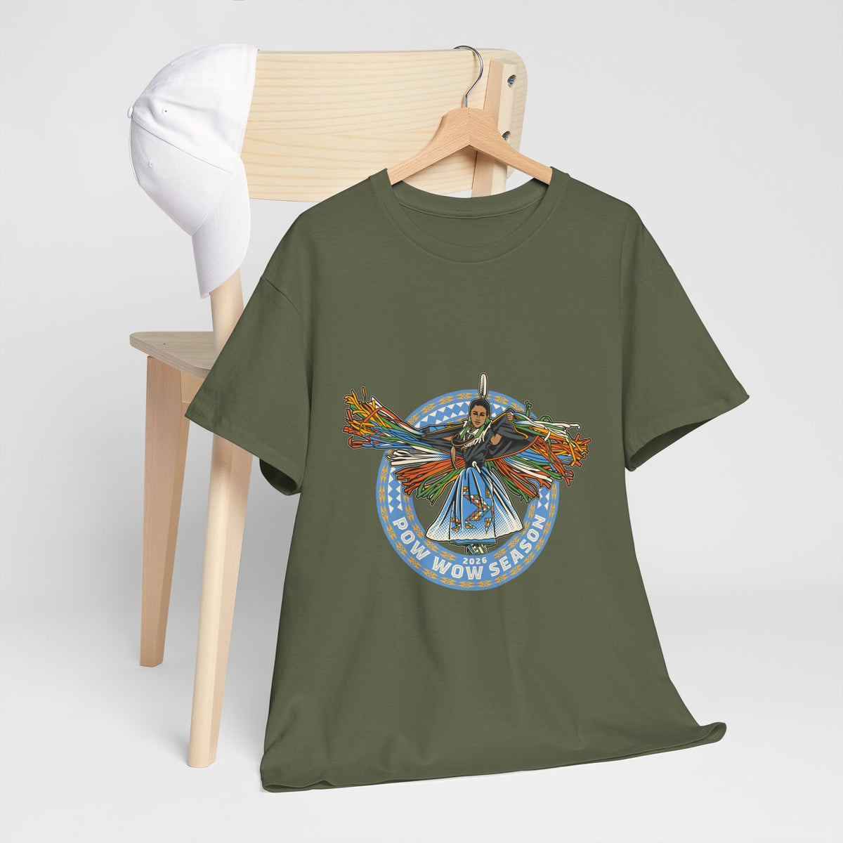 2026 Pow Wow Season Fancy Shawl T-Shirt