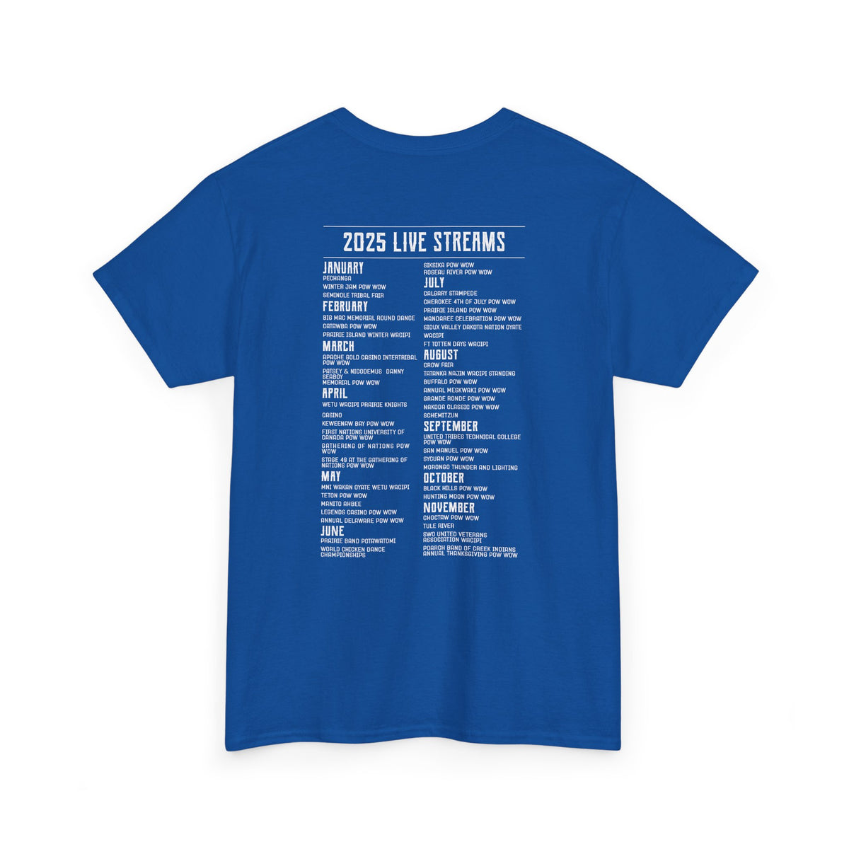 2025 Pow Wow Live Stream T-Shirt