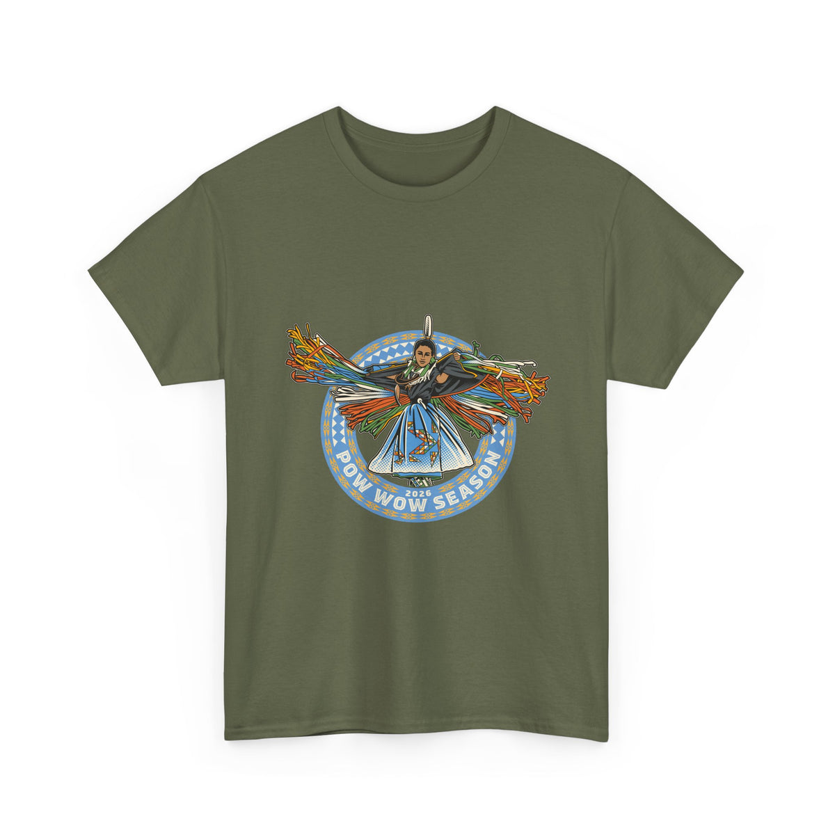2026 Pow Wow Season Fancy Shawl T-Shirt