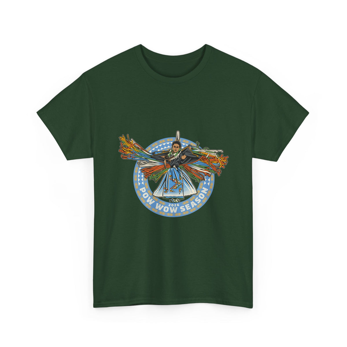 2026 Pow Wow Season Fancy Shawl T-Shirt