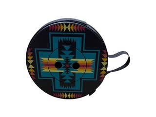 Portable Folding Stool-Southwestern Pattern