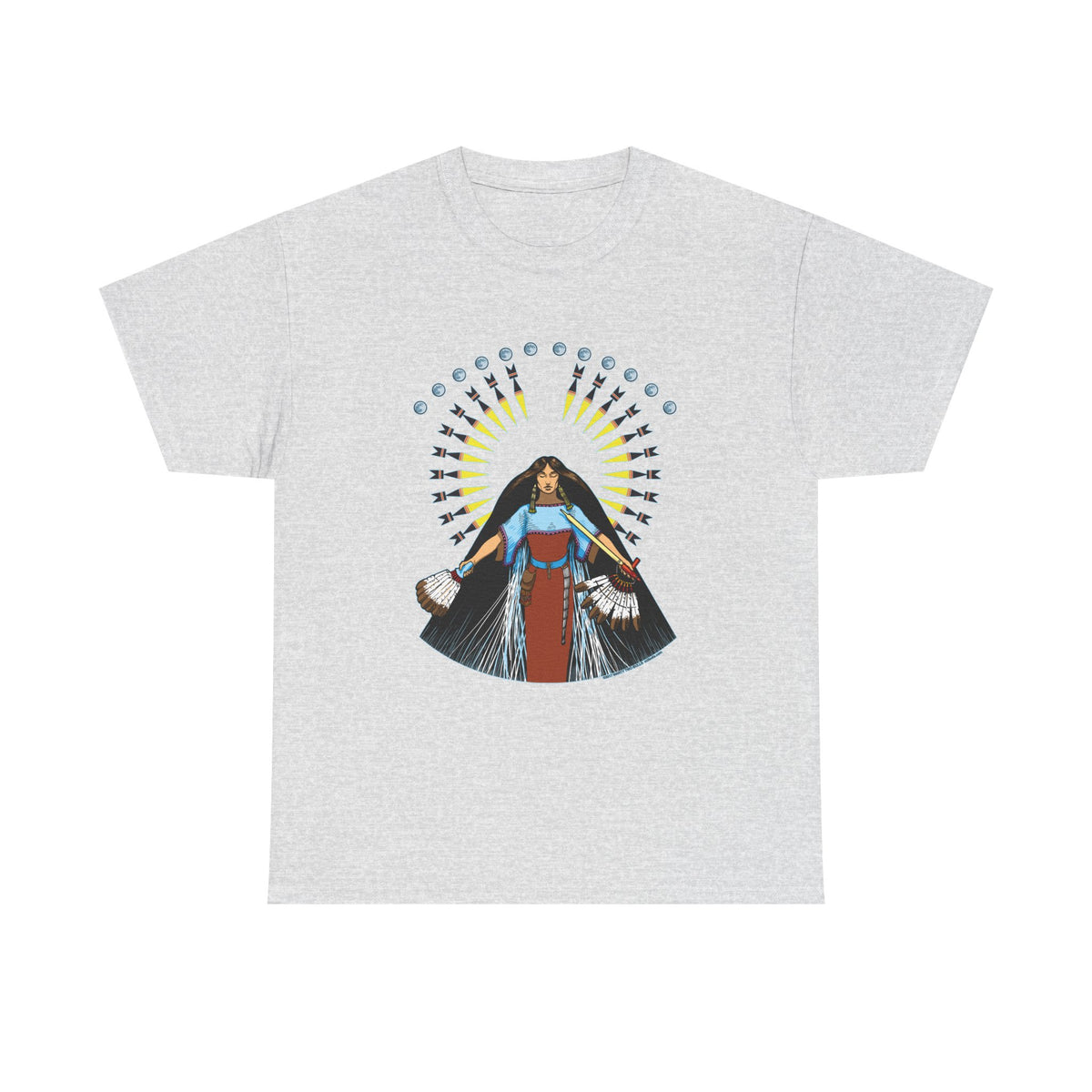 White Buffalo Calf Women T-Shirt