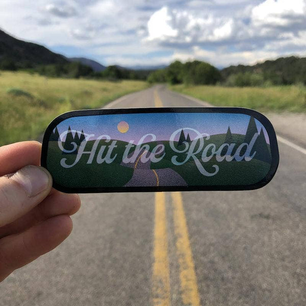 Hit The Road Sticker