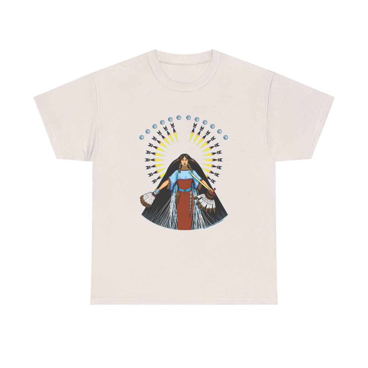 White Buffalo Calf Women T-Shirt