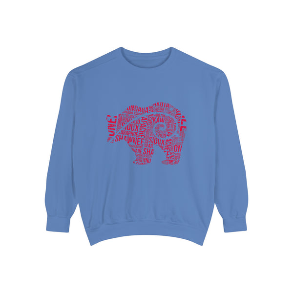 Bear Spirit Tribal Sweatshirt - Comfort Colors