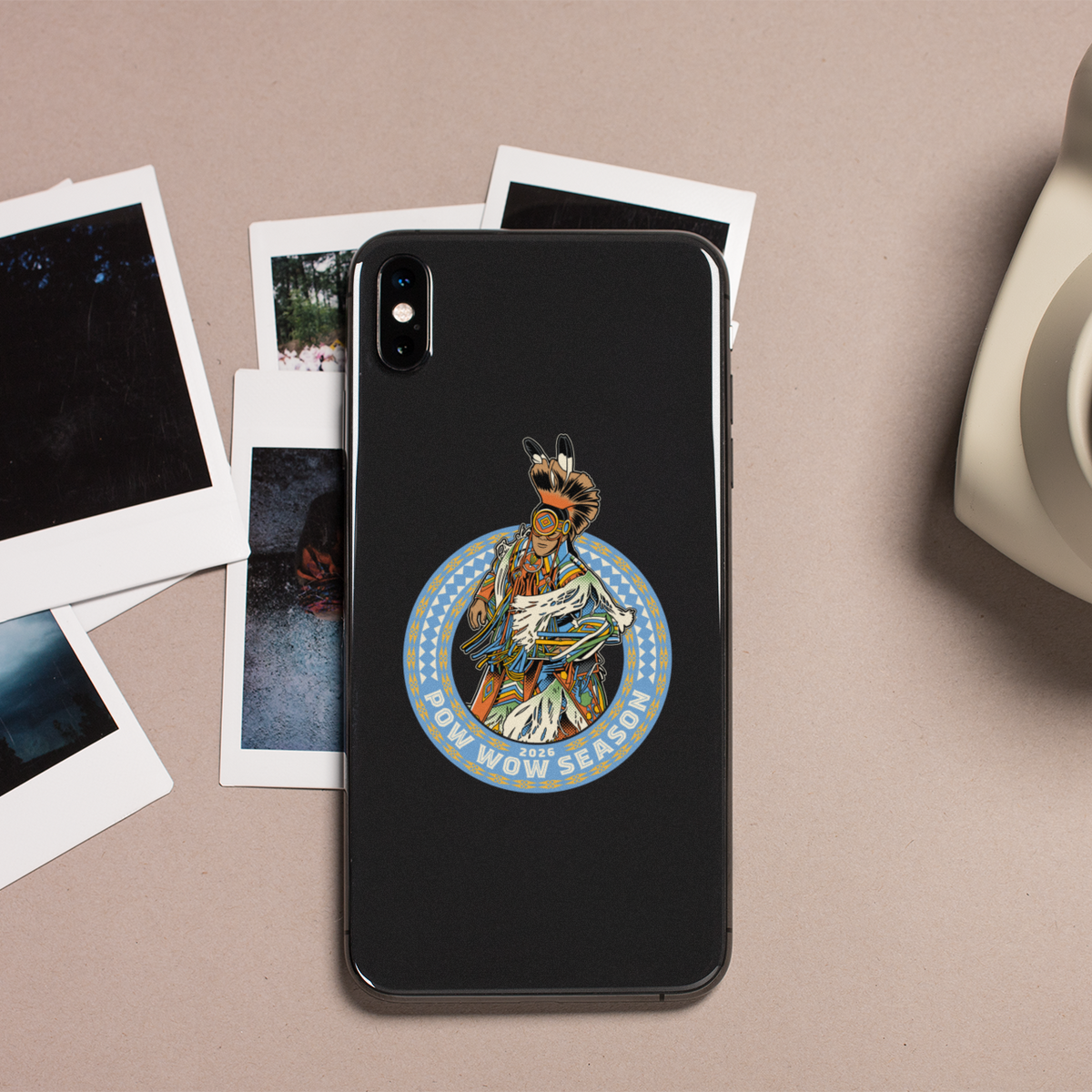 2026 Pow Wow Season Sticker - Grass Dancer