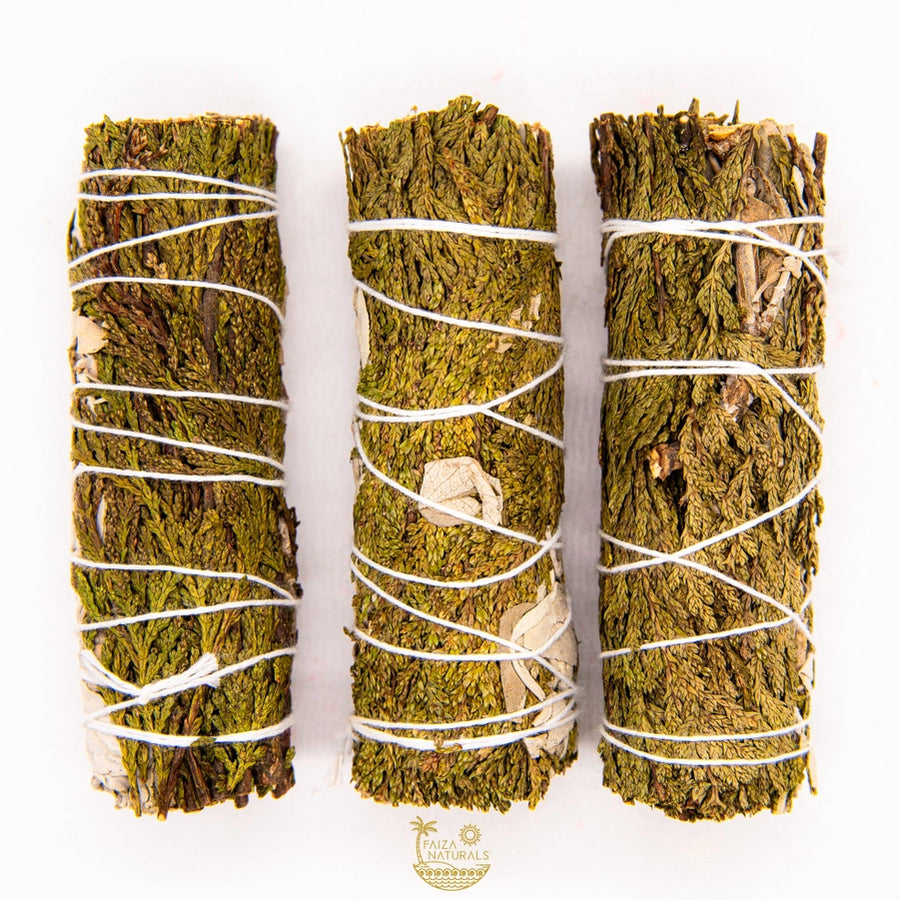 Cedar and White Sage Smudge Bundle