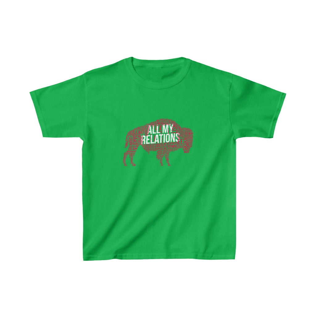All My Relations Buffalo Tribal - Child's T-Shirt