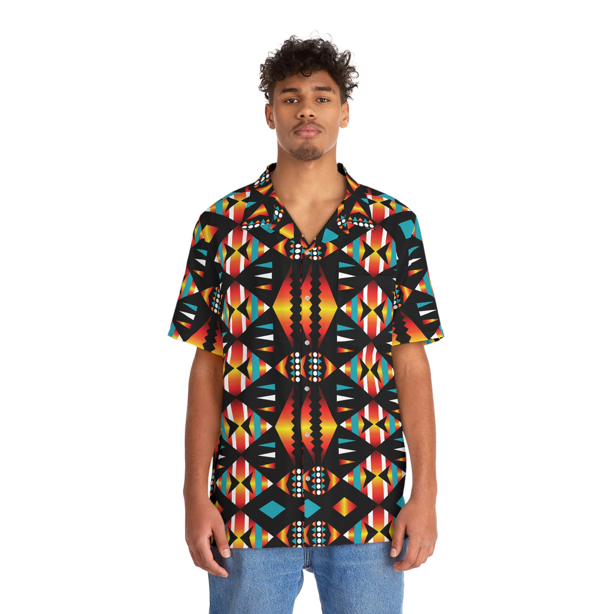 Pow Wow Aloha Shirt