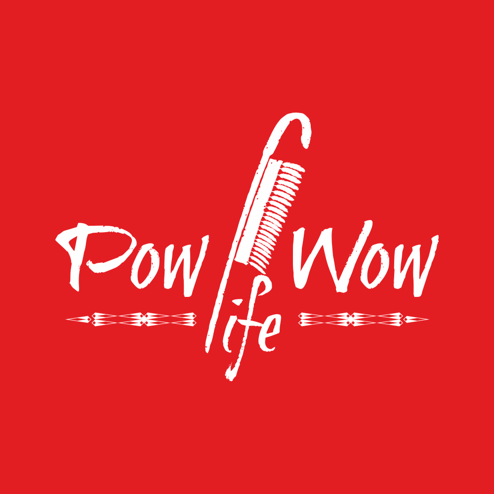 Pow Wow Life Sticker - Eagle Staff