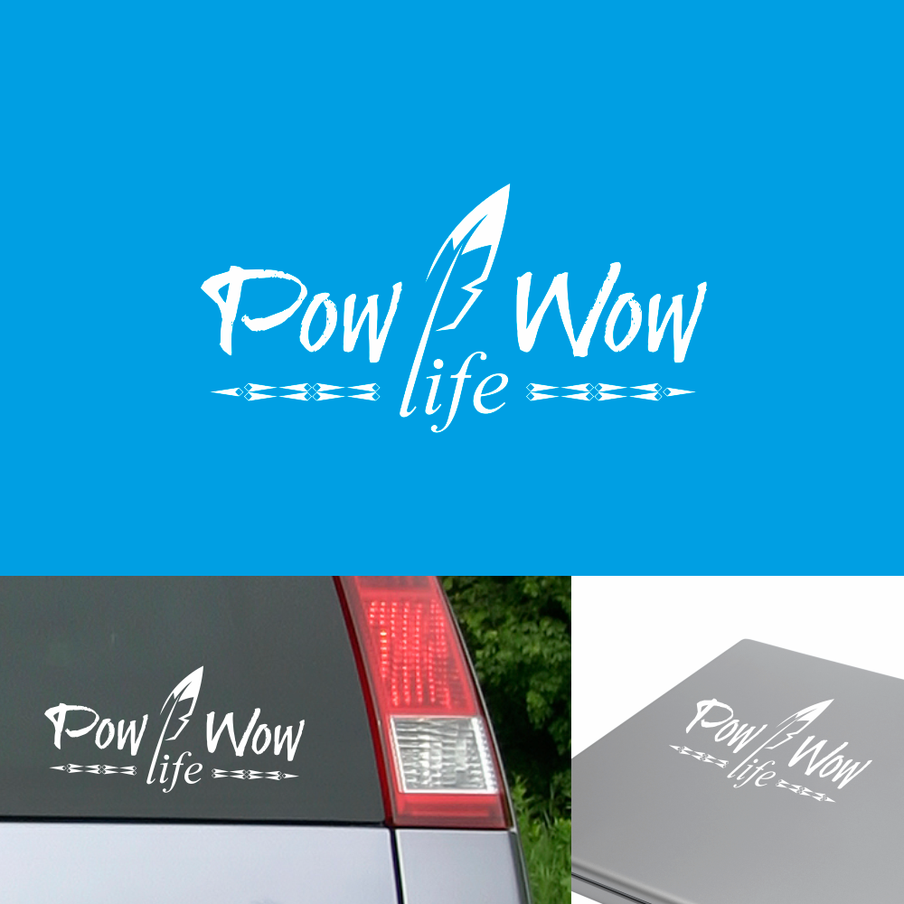 Pow Wow Life Sticker