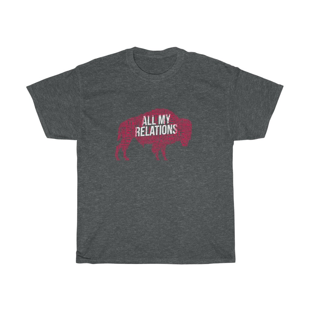 All My Relations Buffalo Tribal - T-Shirt