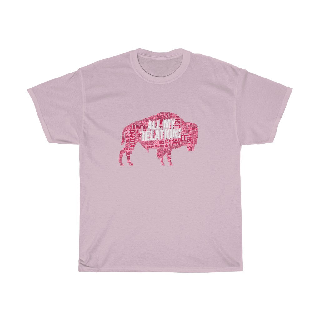 All My Relations Buffalo Tribal - T-Shirt