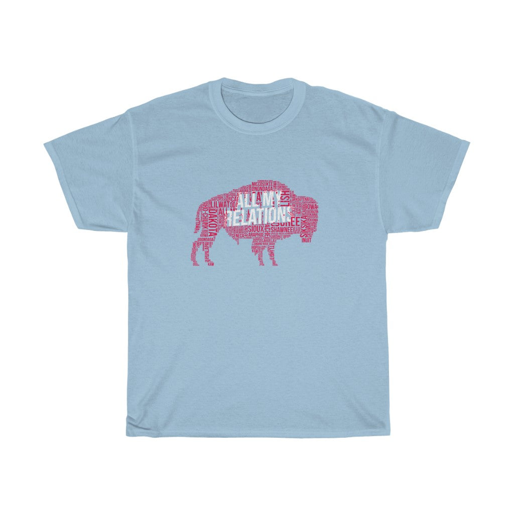 All My Relations Buffalo Tribal - T-Shirt