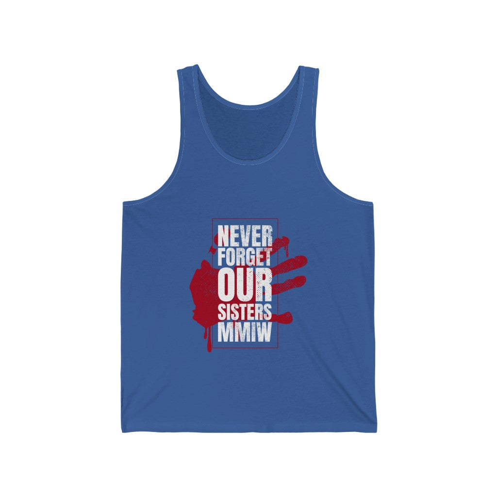 Missing and Murdered - Never Forget Our Stolen Sisters Tank Top