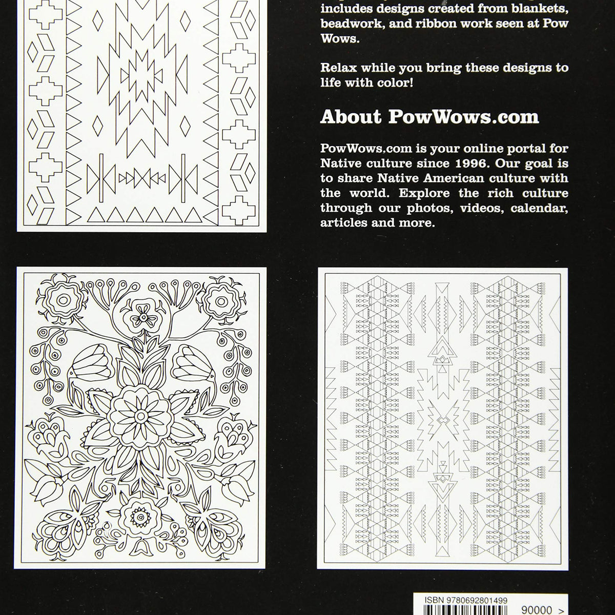 Pow Wow Coloring Book - Volume 1